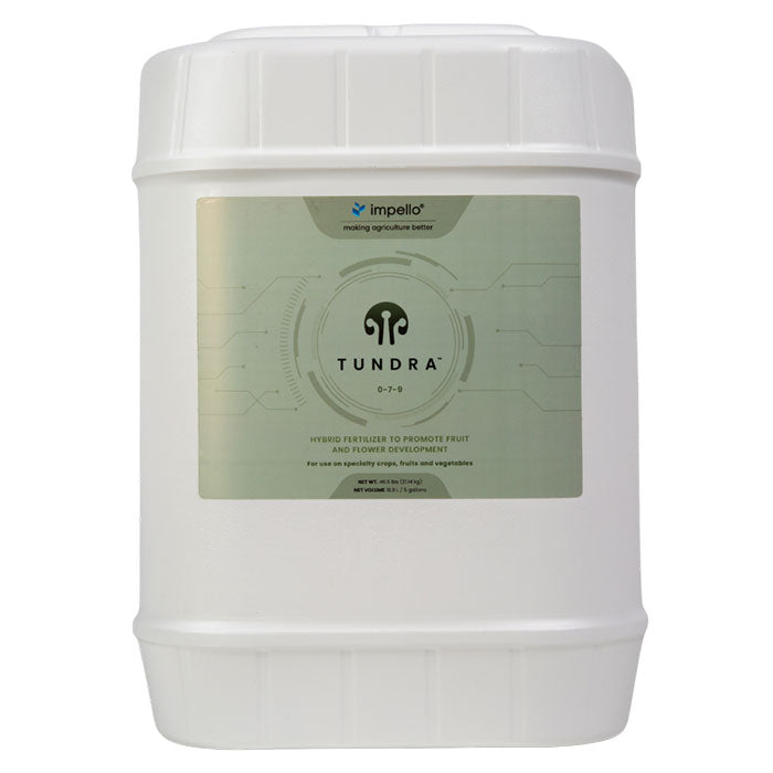 Impello Biosciences Tundra Hybrid Fertilizer 0-7-9, 5 Gallon