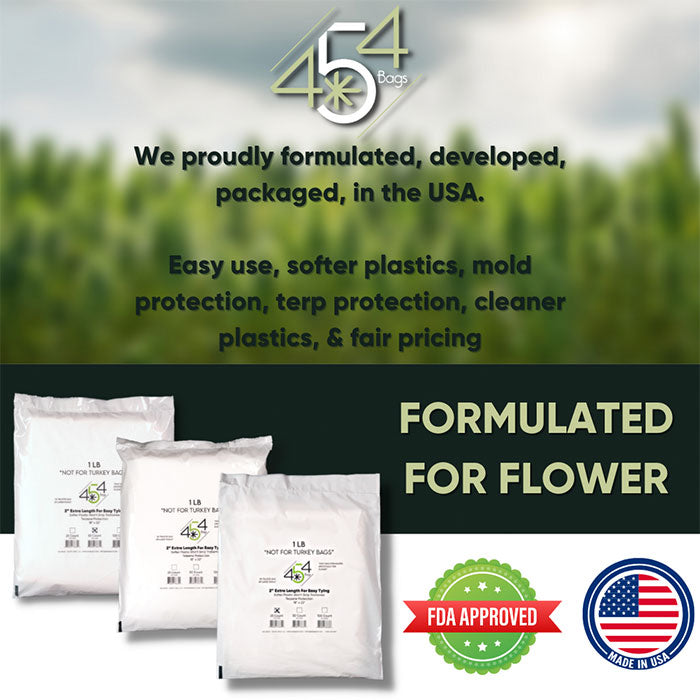 454 Bags Standard "Not for Turkey" Bags, 33 Gallon Bags 33 Inch x 40 Inch, Clear - Pack of 50