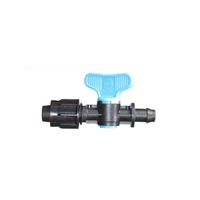 Netafim Twist-Lock Start Connector, Grommet and Valve, .636 Inch - Pack of 50