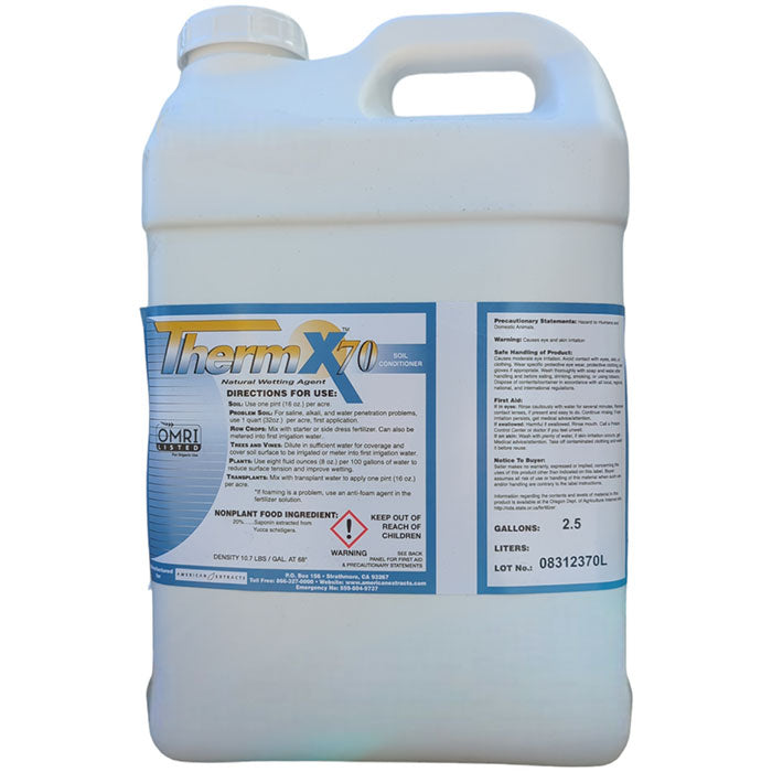 American Extracts Therm X-70 Organic Yucca Extract Wetting Agent, 5 Gallon