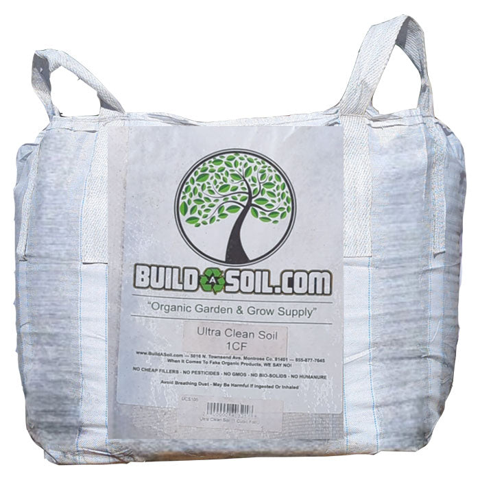 BuildASoil Ultra Clean Commercial Soil Recipe, 1 Yard Super Sack