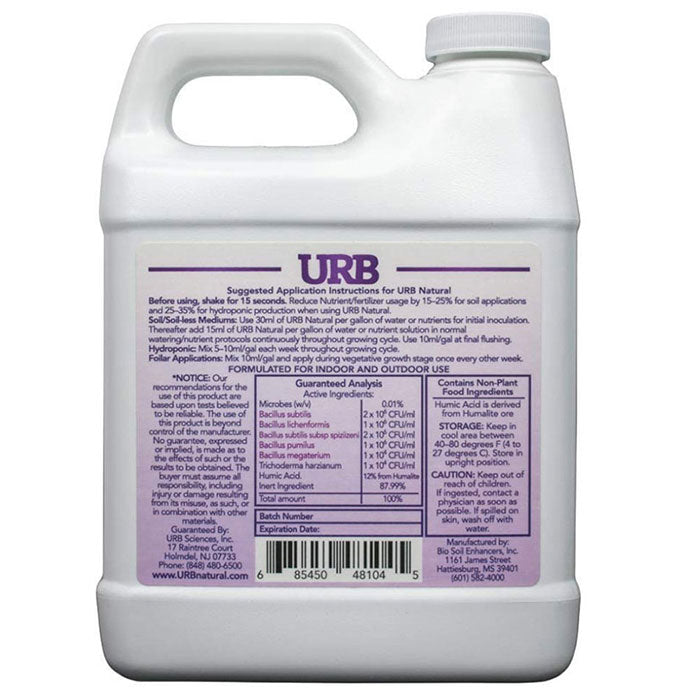 URB Natural Microbial Inoculant, 1 Liter