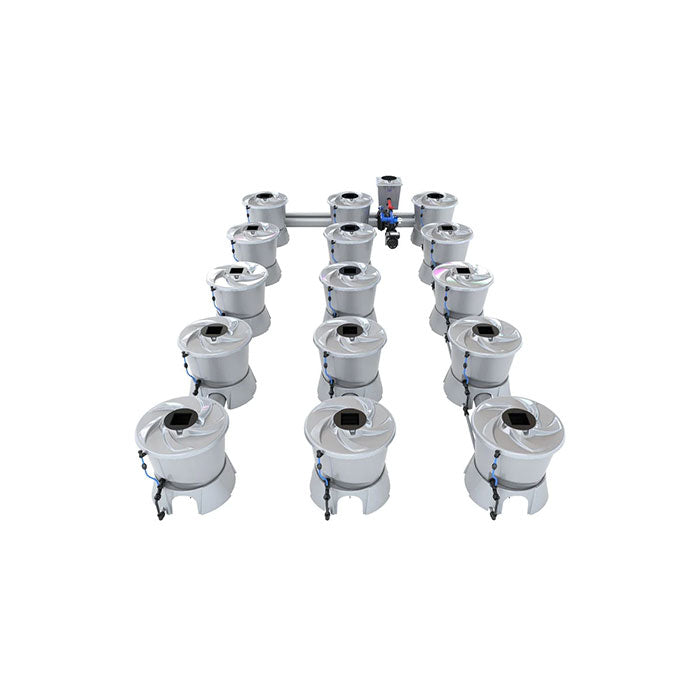 Alien Hydroponics V-System 15 Pot RDWC Hydroponic System