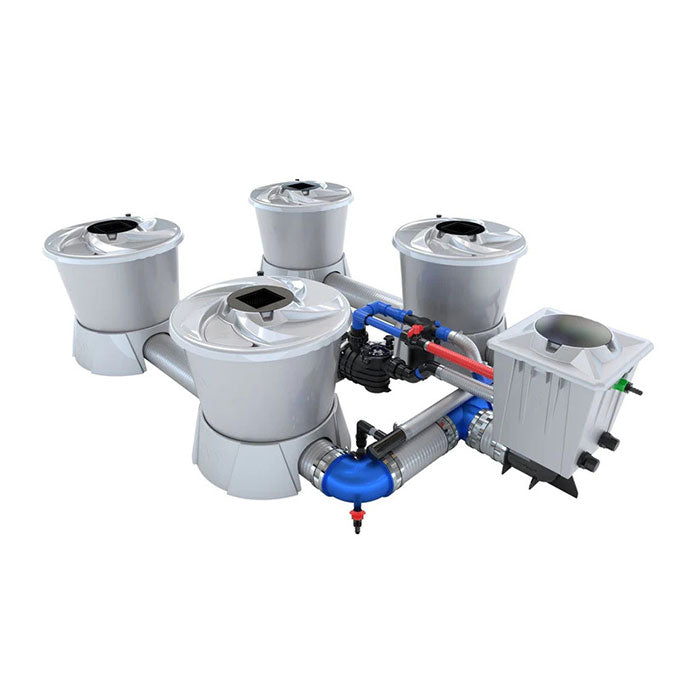 Alien Hydroponics V-System 4 Pot RDWC Hydroponic System
