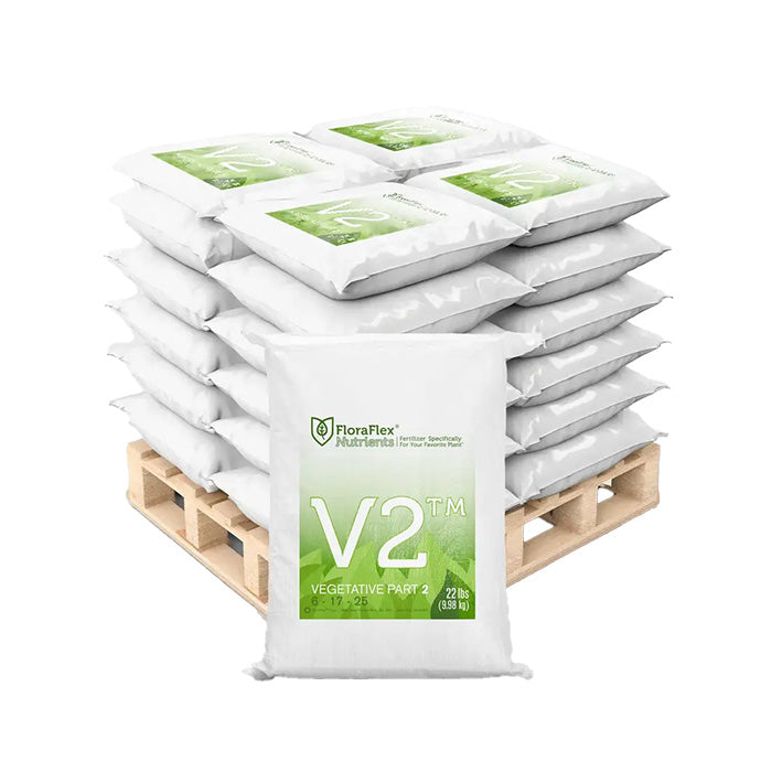 FloraFlex Nutrients V2 Vegetative Part 2, 22 lbs., Pallet of 50 Bags