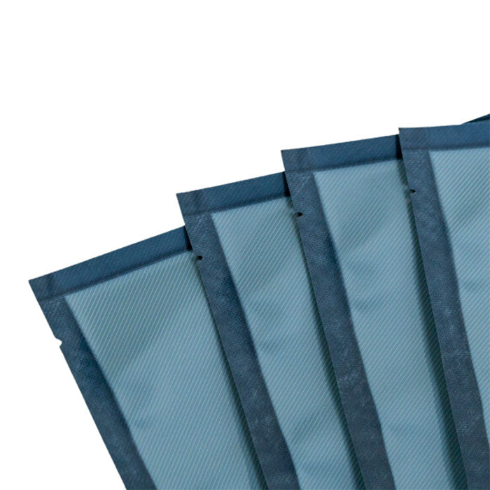 454 Bags Vacuum Seal Storage Bags with Resealable Zipper, 5 mil, 11 Inch x 23 Inch, Black & Clear - Pack of 50