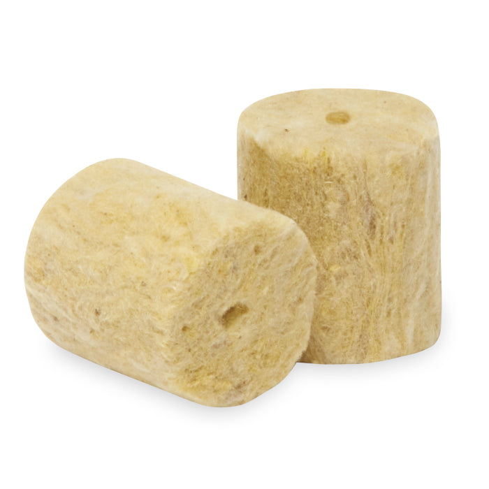 VidaWool Rockwool Round 1.5 Inch Propagation Plug, Case of 2000