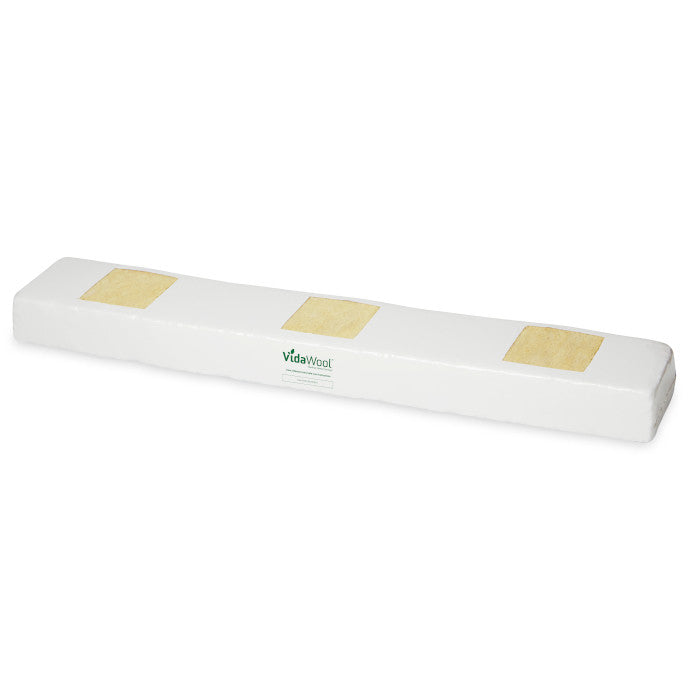 VidaWool Rockwool Long HC Slab with 4 Holes, 3" (H) x 6" (W) x 39.5" (L), Case of 16
