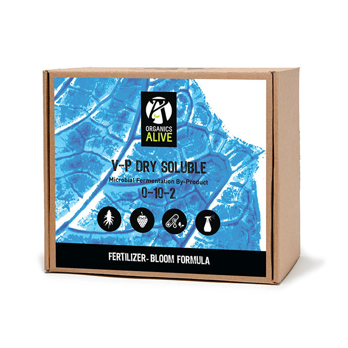 Organics Alive V-P Dry Soluble 0-10-2, 5 lb.