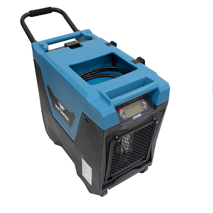 XPOWER XD-85L2 LGR Dehumidifier, 85 Pints/Day, Blue