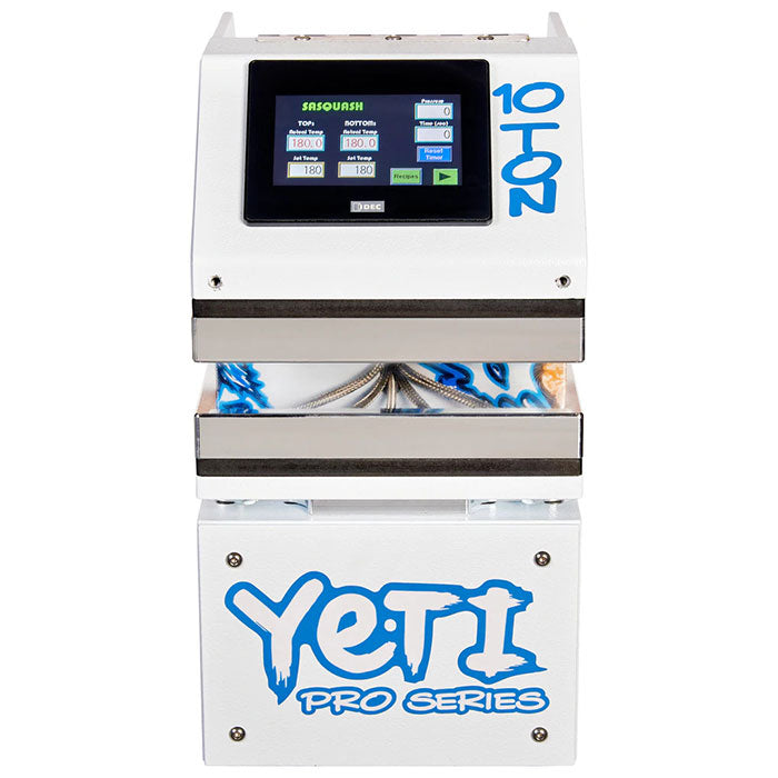 Sasquash Yeti Pro Series Rosin Press with Hand Pump, 10 Ton