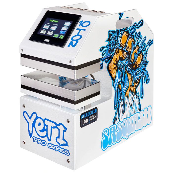 Sasquash Yeti Pro Series Rosin Press with Hand Pump, 10 Ton
