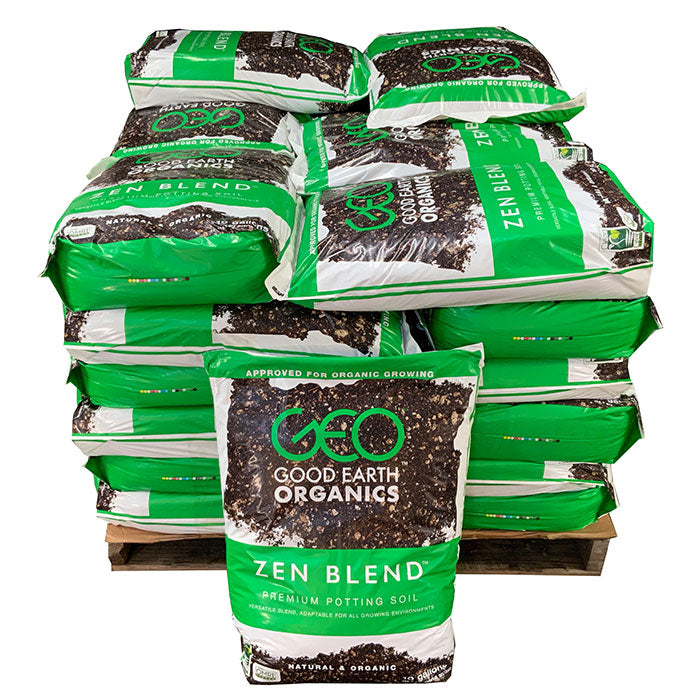 Good Earth Organics Zen Blend Premium Organic Soilless Potting Mix - Pallet of 56 Bags